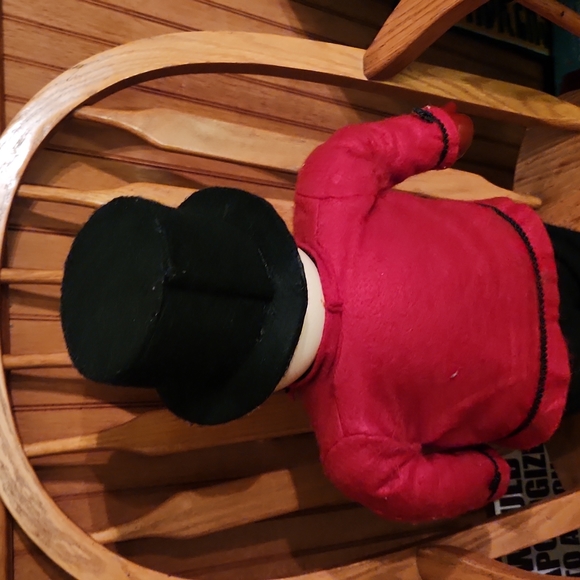 Vintage dressed well snowman-21"-HTF - Picture 9 of 10